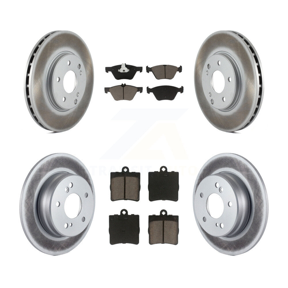 Transit Auto KGC-100969 Disc Brake Kit for 2001-2008 Chrysler Crossfire, Mercedes-Benz SLK320 - Front and Rear
