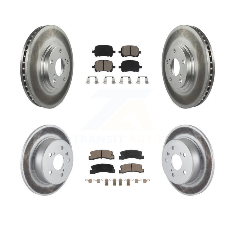 Transit Auto KGC-100972 Disc Brake Kit for 1999-2001 Lexus RX300 - Front and Rear