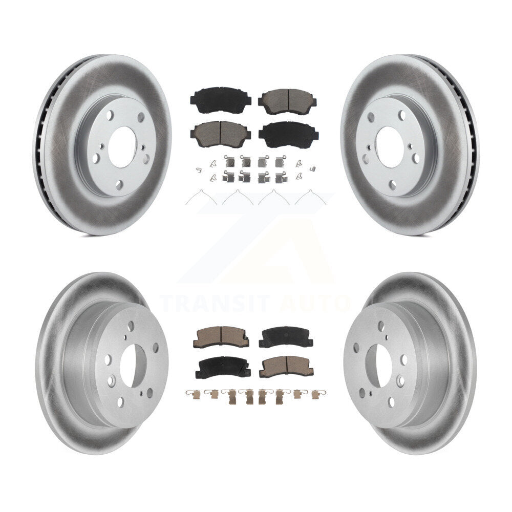 Transit Auto KGC-100973 Disc Brake Kit for 1992-1996 Toyota Camry - Front and Rear