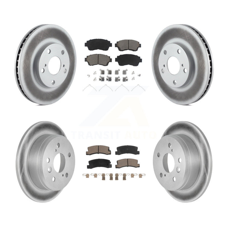 Transit Auto KGC-100973 Disc Brake Kit for 1992-1996 Toyota Camry - Front and Rear