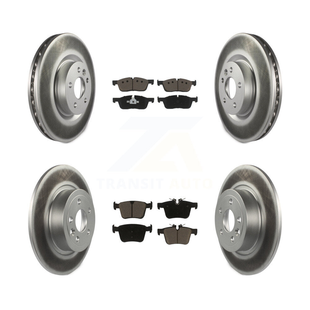 Transit Auto KGC-100974 Disc Brake Kit for 2016-2019 Land Rover Range Rover Evoque - Front and Rear