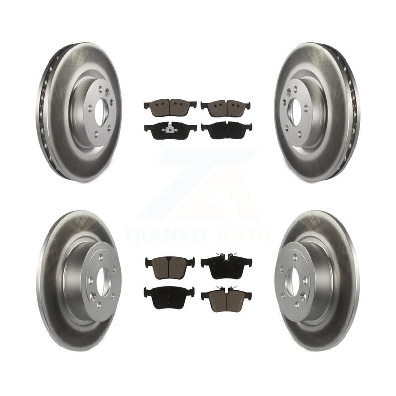 Transit Auto KGC-100974 Disc Brake Kit for 2016-2019 Land Rover Range Rover Evoque - Front and Rear