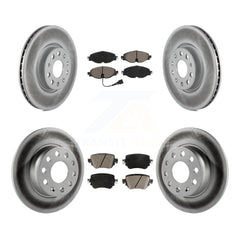 Transit Auto KGC-100978 Disc Brake Kit for 2015-2022 Volkswagen Passat, Volkswagen Golf Alltrack and More - Front and Rear