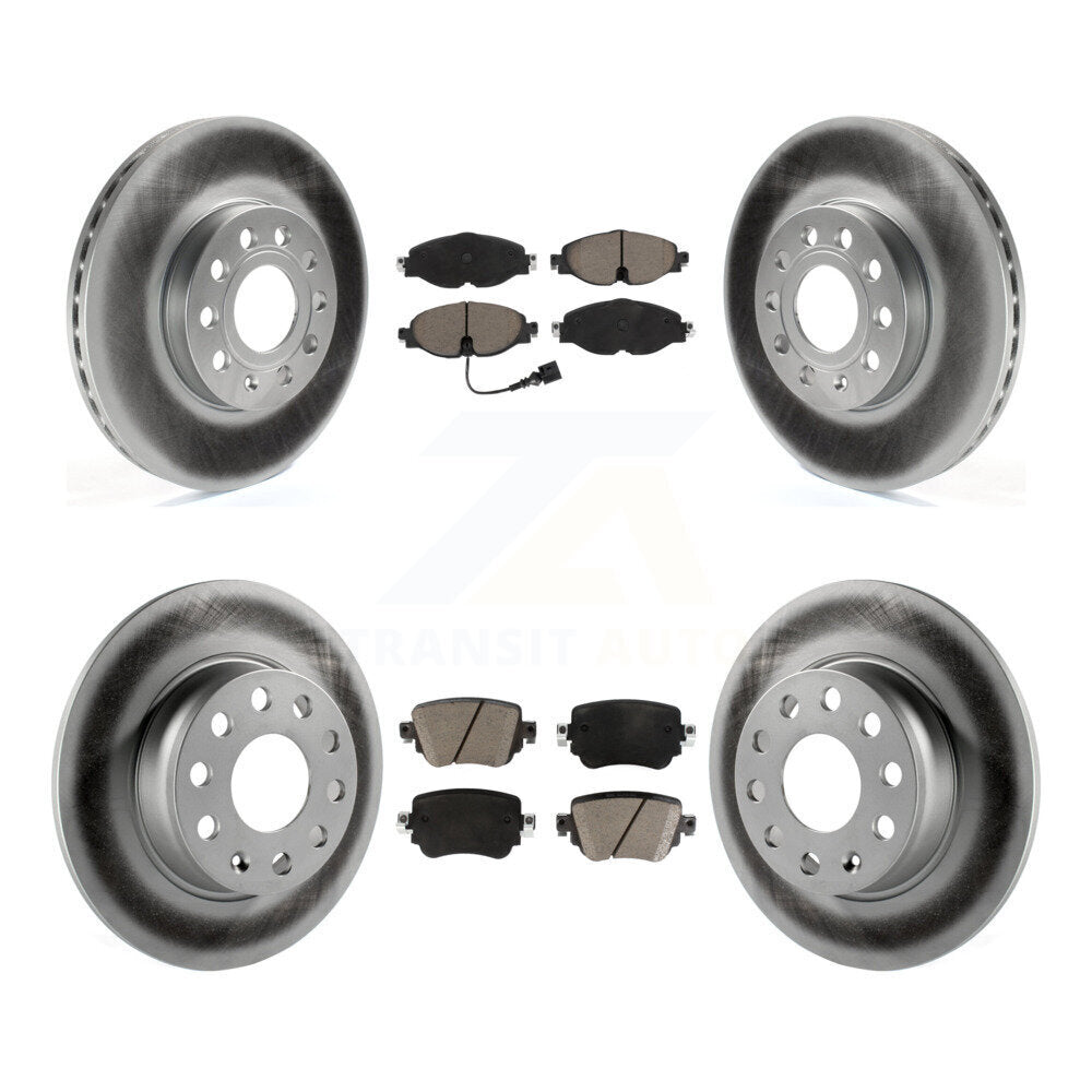 Transit Auto KGC-100980 Disc Brake Kit for 2015-2021 Volkswagen Golf, Volkswagen Golf SportWagen - Front and Rear