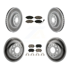 Transit Auto KGC-100981 Disc Brake Kit for 2015 Volkswagen GTI - Front and Rear