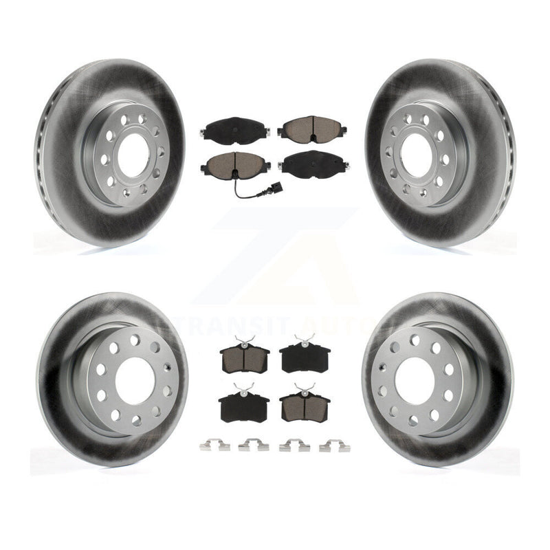 Transit Auto KGC-100983 Disc Brake Kit for 2015 Volkswagen Golf SportWagen - Front and Rear