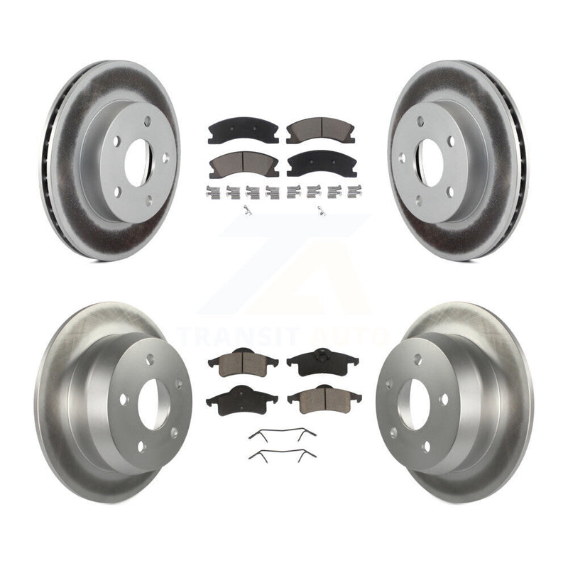 Transit Auto KGC-100985 Disc Brake Kit for 1999-2004 Jeep Grand Cherokee - Front and Rear