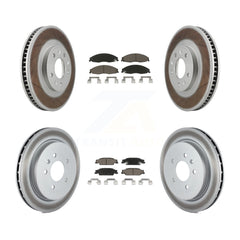 Transit Auto KGC-100986 Disc Brake Kit for 2003-2007 Cadillac CTS - Front and Rear