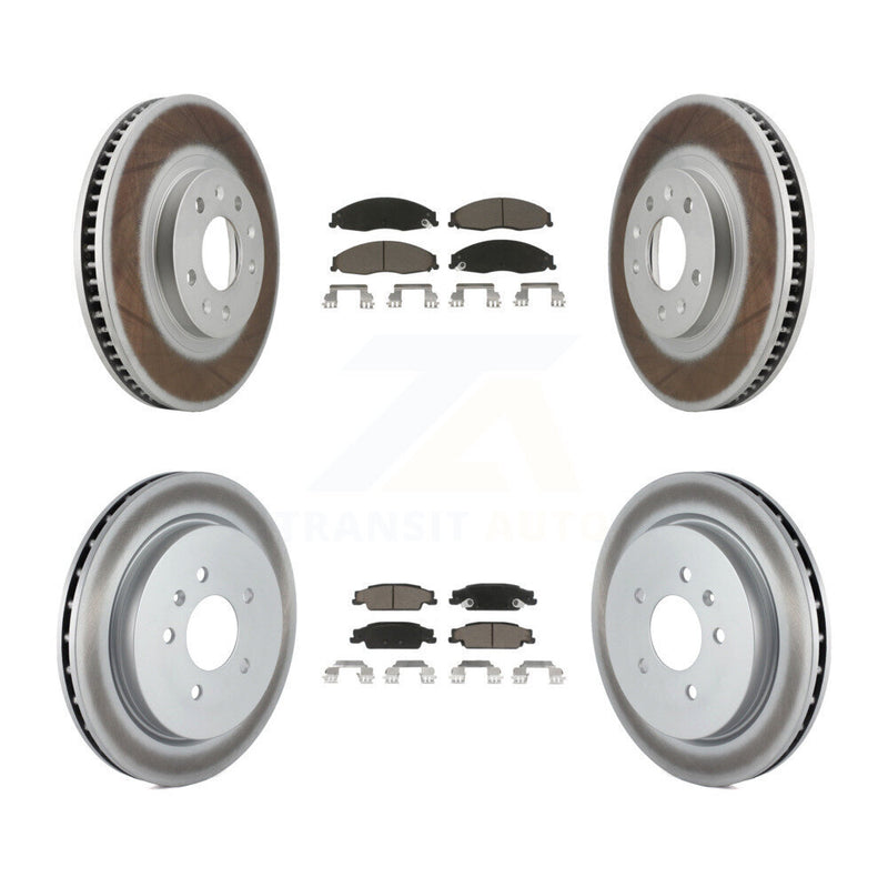 Transit Auto KGC-100986 Disc Brake Kit for 2003-2007 Cadillac CTS - Front and Rear