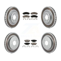 Transit Auto KGC-100987 Disc Brake Kit for 2004-2009 Cadillac SRX - Front and Rear