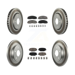 Transit Auto KGC-100988 Disc Brake Kit for 2017-2018 Dodge Grand Caravan - Front and Rear