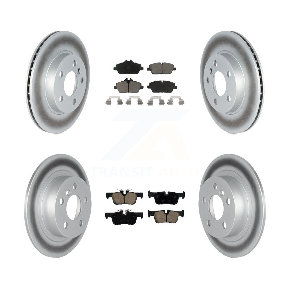 Transit Auto KGC-100989 Disc Brake Kit for 2014-2018 BMW i3s, BMW i3 - Front and Rear
