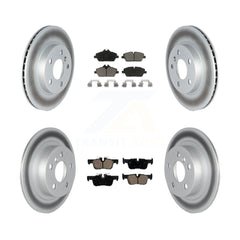 Transit Auto KGC-100989 Disc Brake Kit for 2014-2018 BMW i3s, BMW i3 - Front and Rear