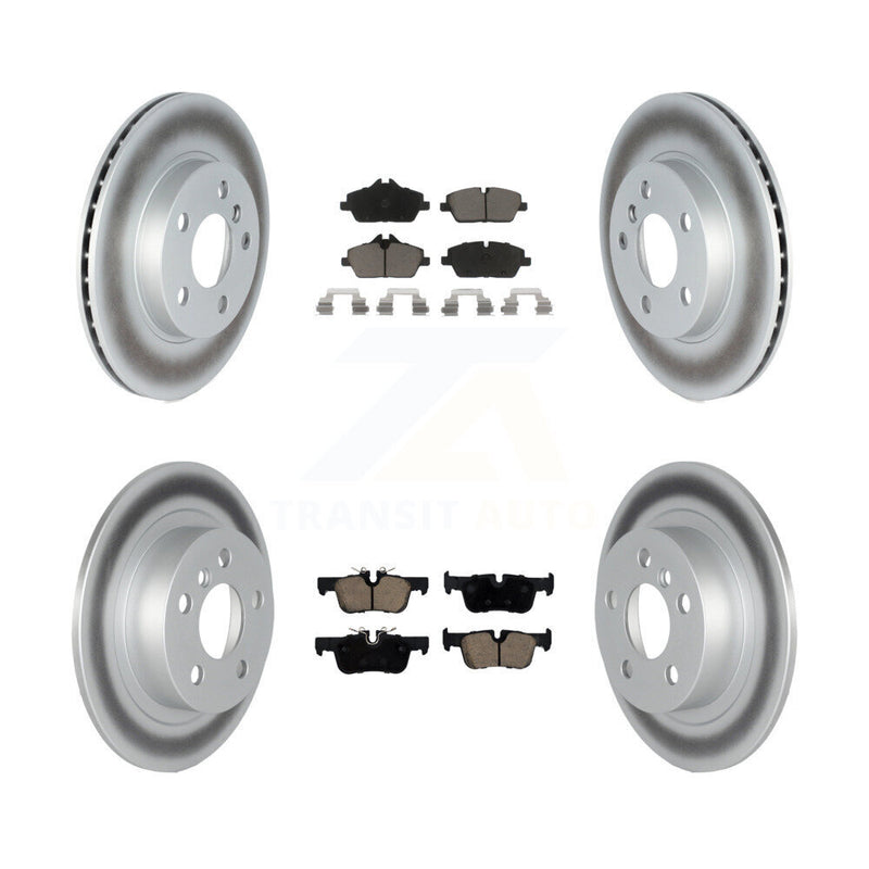 Transit Auto KGC-100989 Disc Brake Kit for 2014-2018 BMW i3s, BMW i3 - Front and Rear