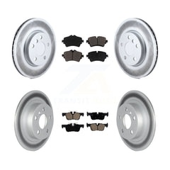 Transit Auto KGC-100991 Disc Brake Kit for 2016-2019 Mini Cooper Clubman - Front and Rear