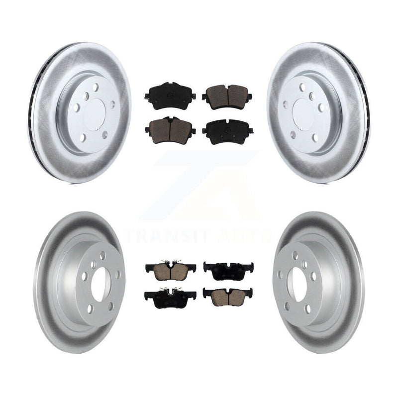 Transit Auto KGC-100991 Disc Brake Kit for 2016-2019 Mini Cooper Clubman - Front and Rear
