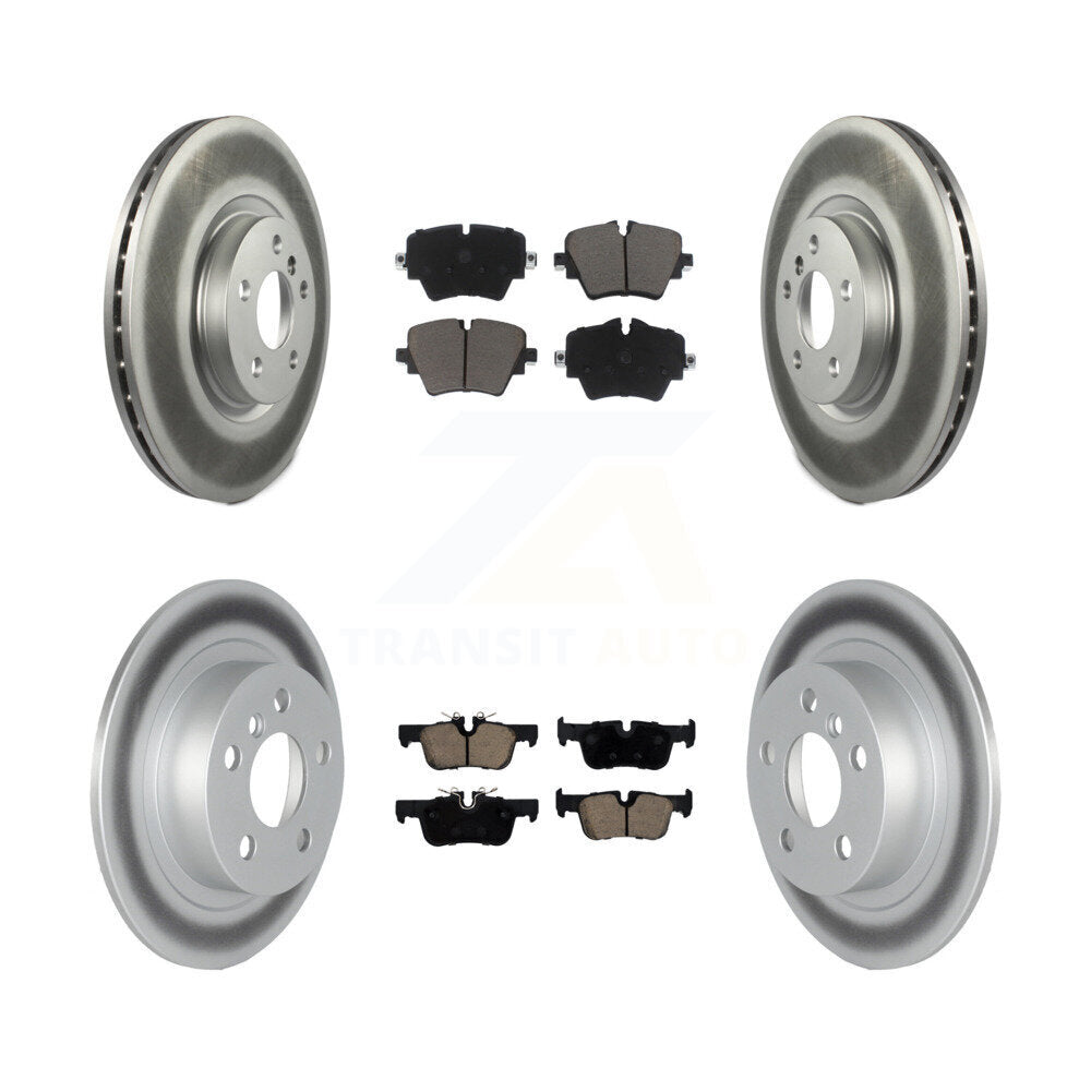 Transit Auto KGC-100993 Disc Brake Kit for 2017-2022 Mini Cooper Countryman - Front and Rear