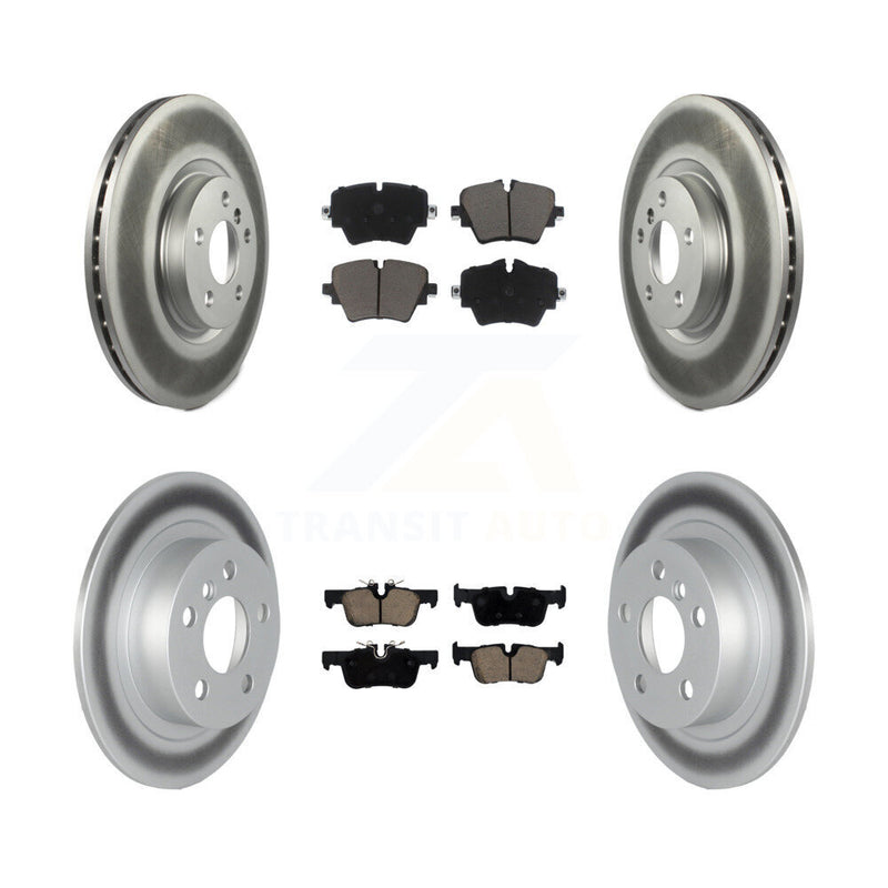 Transit Auto KGC-100993 Disc Brake Kit for 2017-2022 Mini Cooper Countryman - Front and Rear