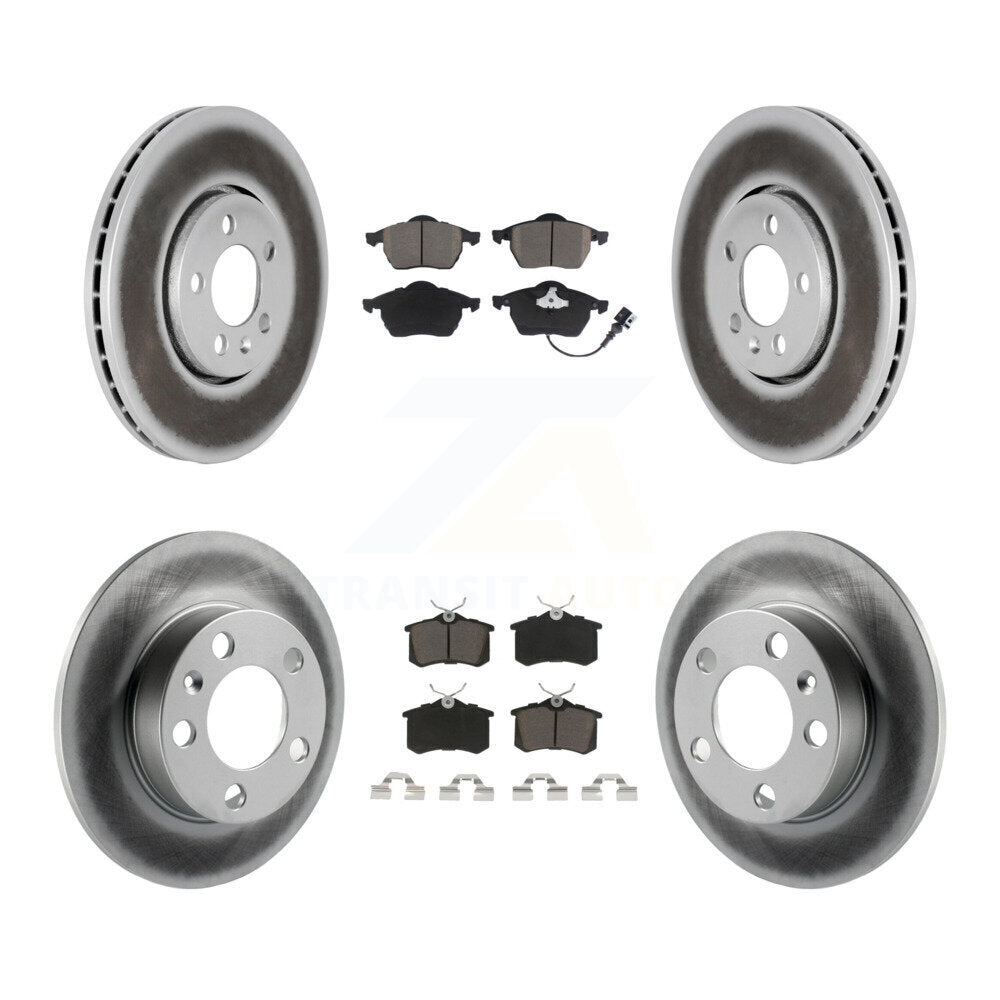 Transit Auto KGC-100995 Disc Brake Kit for 2007-2010 Volkswagen Beetle - Front and Rear