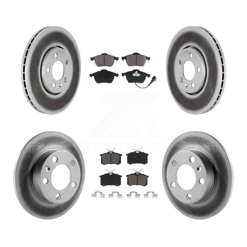 Transit Auto KGC-100995 Disc Brake Kit for 2007-2010 Volkswagen Beetle - Front and Rear