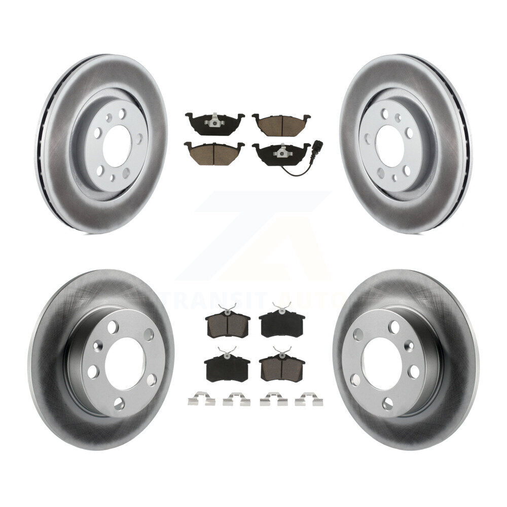 Transit Auto KGC-100996 Disc Brake Kit for 2007-2010 Volkswagen Beetle - Front and Rear