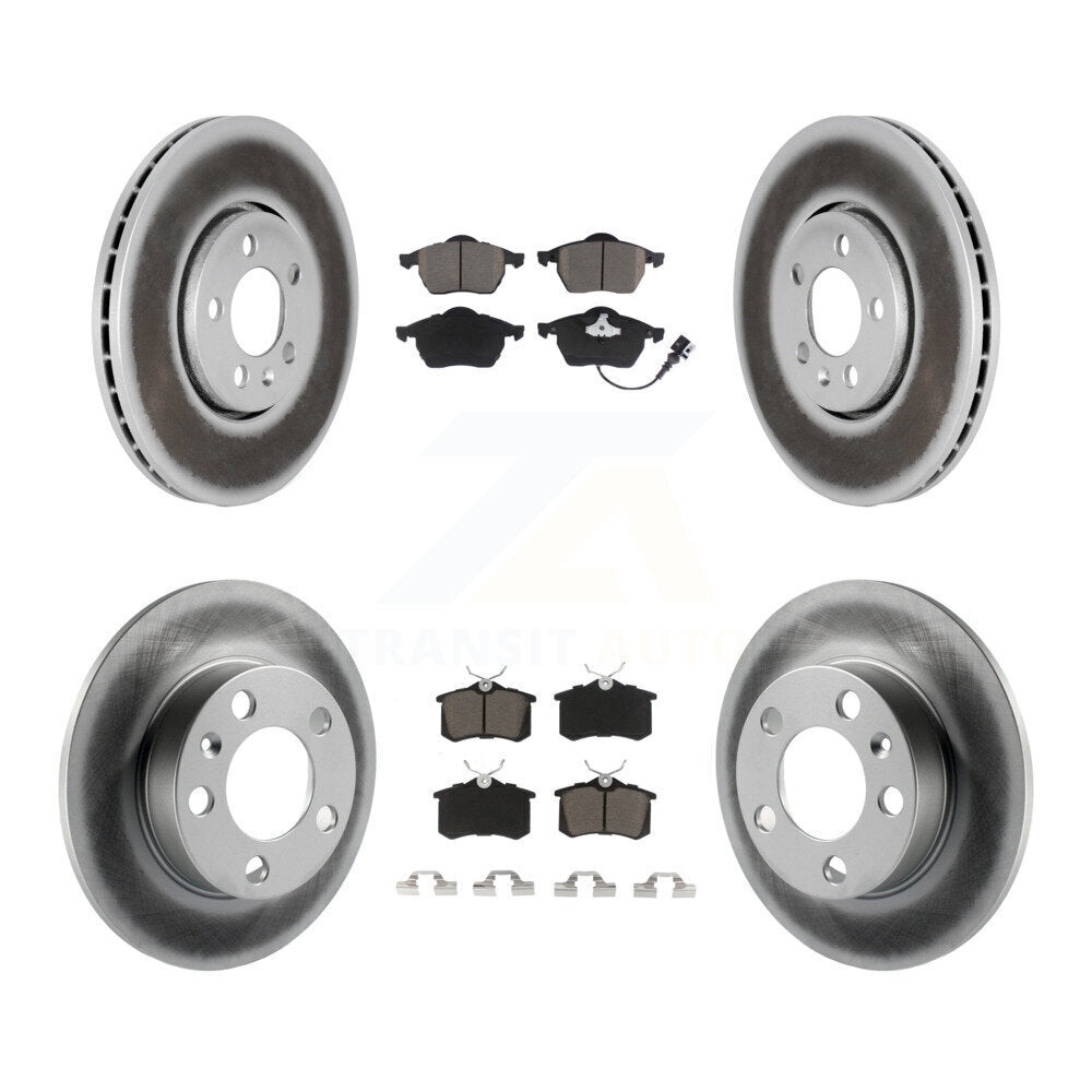 Transit Auto KGC-100997 Disc Brake Kit for 1999-2006 Volkswagen Golf, Volkswagen Jetta, Volkswagen Beetle - Front and Rear