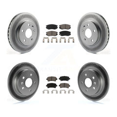 Transit Auto KGC-101002 Disc Brake Kit for 2013-2016 Chevrolet Malibu Limited, Chevrolet Malibu - Front and Rear