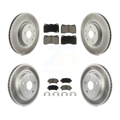 Transit Auto KGC-101003 Disc Brake Kit for 2013-2019 Cadillac XTS - Front and Rear