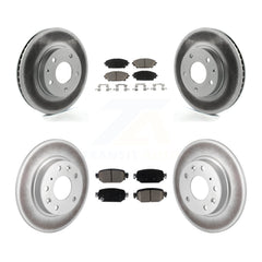 Transit Auto KGC-101004 Disc Brake Kit for 2019-2022 Mazda CX-3 - Front and Rear