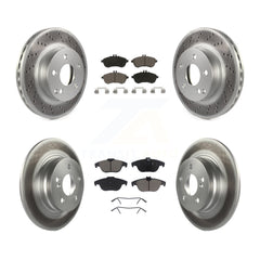 Transit Auto KGC-101006 Disc Brake Kit for 2008-2011 Mercedes-Benz C250, Mercedes-Benz C230 - Front and Rear