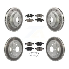 Transit Auto KGC-101011 Disc Brake Kit for 2008-2015 Mercedes-Benz C300, Mercedes-Benz E350, Mercedes-Benz C350 - Front and Rear