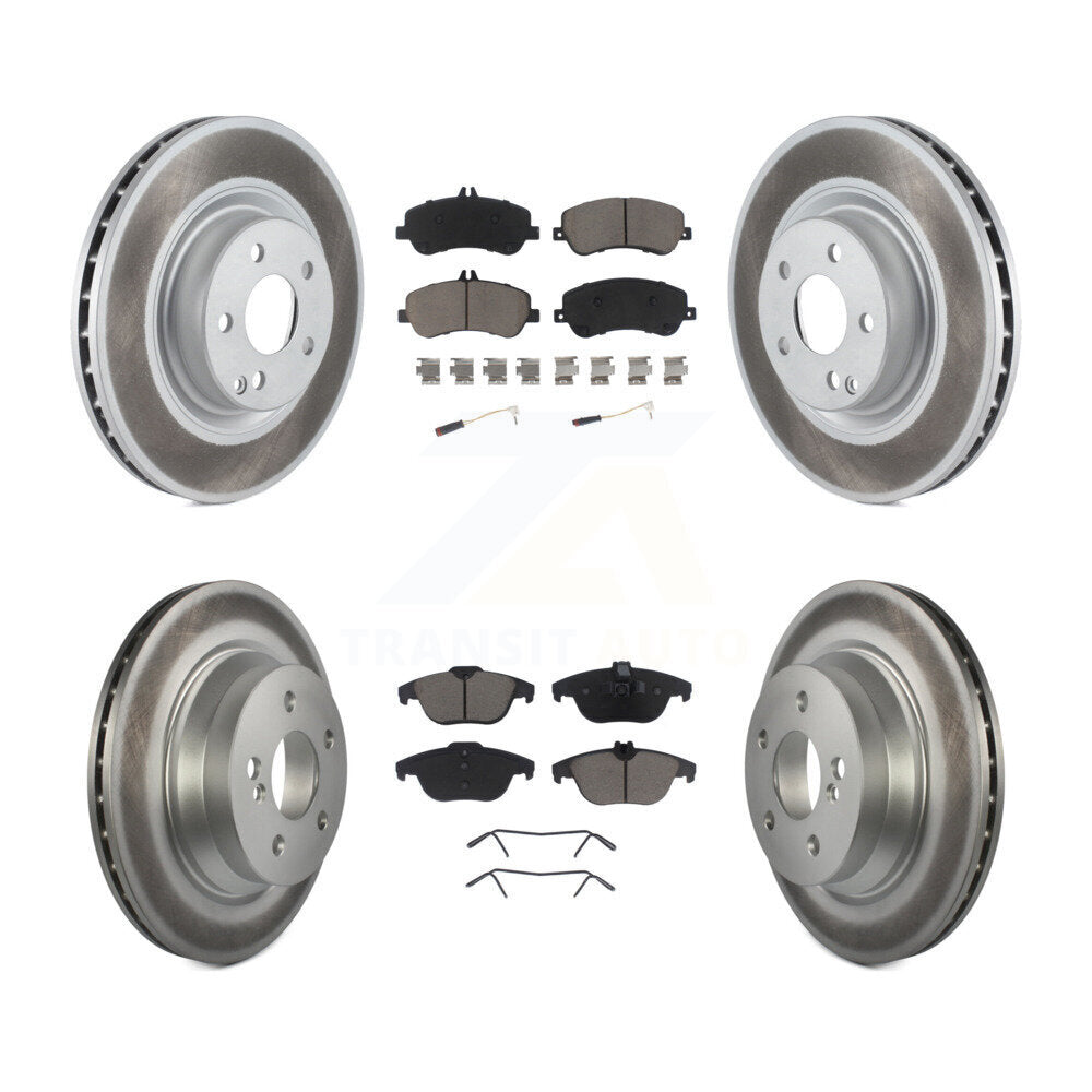 Transit Auto KGC-101012 Disc Brake Kit for 2010-2015 Mercedes-Benz GLK250, Mercedes-Benz GLK350 - Front and Rear