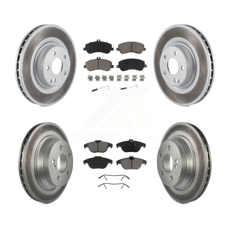Transit Auto KGC-101012 Disc Brake Kit for 2010-2015 Mercedes-Benz GLK250, Mercedes-Benz GLK350 - Front and Rear