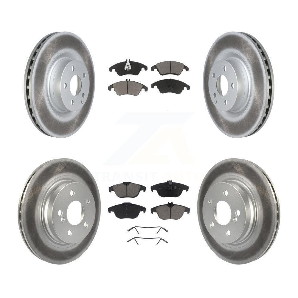 Transit Auto KGC-101015 Disc Brake Kit for 2010-2016 Mercedes-Benz E550 - Front and Rear