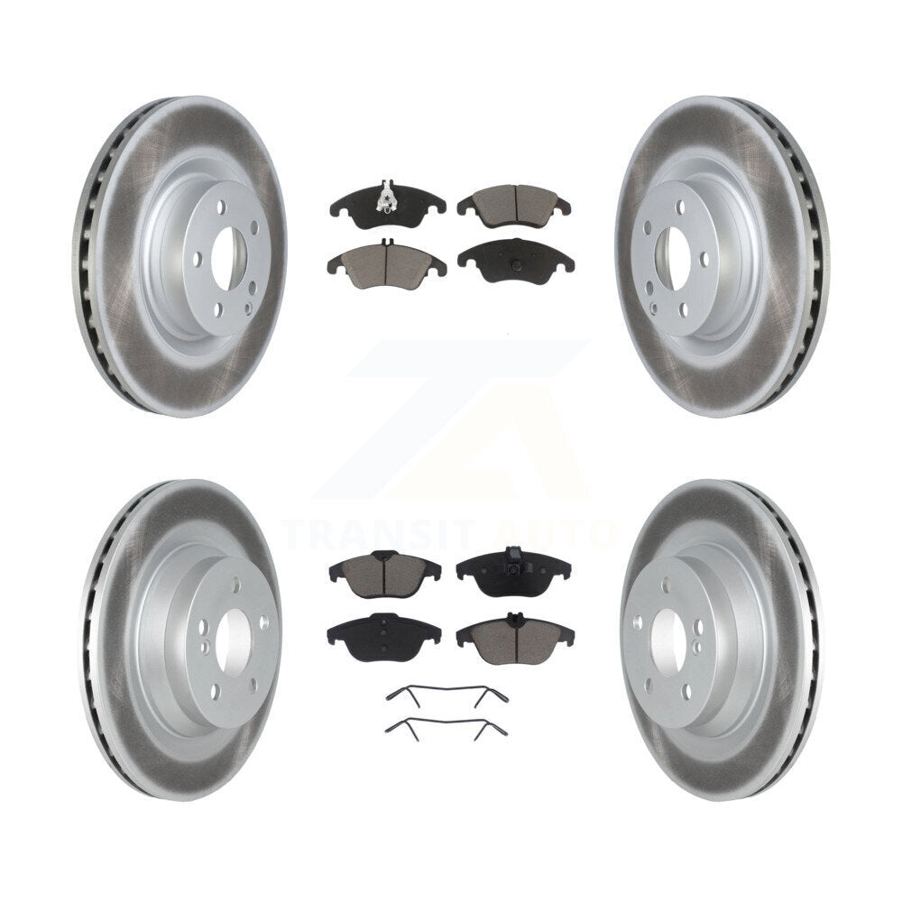 Transit Auto KGC-101016 Disc Brake Kit for 2010-2016 Mercedes-Benz E550 - Front and Rear
