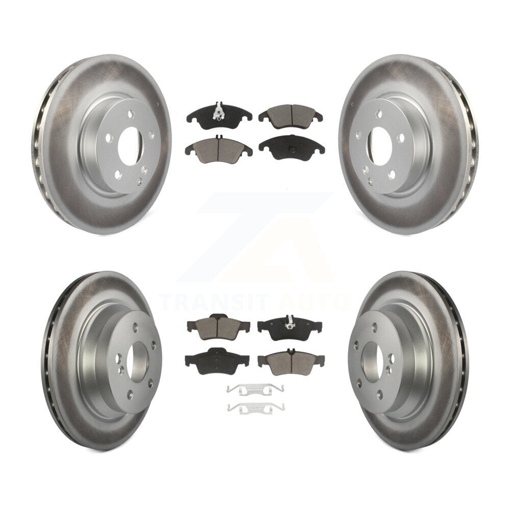Transit Auto KGC-101017 Disc Brake Kit for 2011-2016 Mercedes-Benz E350, Mercedes-Benz E400 - Front and Rear