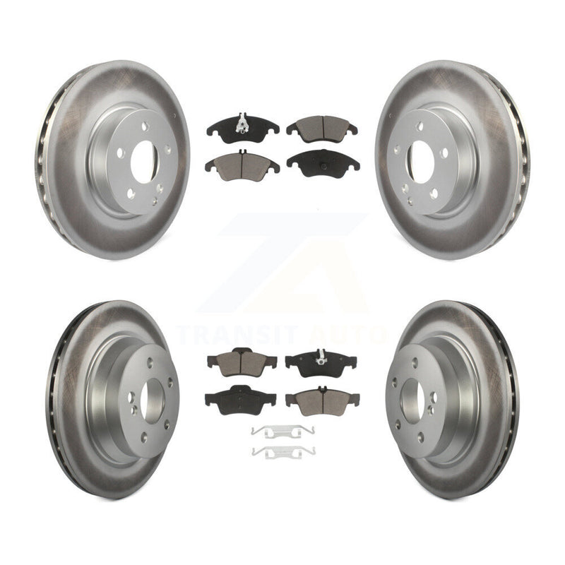 Transit Auto KGC-101017 Disc Brake Kit for 2011-2016 Mercedes-Benz E350, Mercedes-Benz E400 - Front and Rear