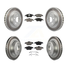 Transit Auto KGC-101019 Disc Brake Kit for 2015 Mercedes-Benz E400 - Front and Rear