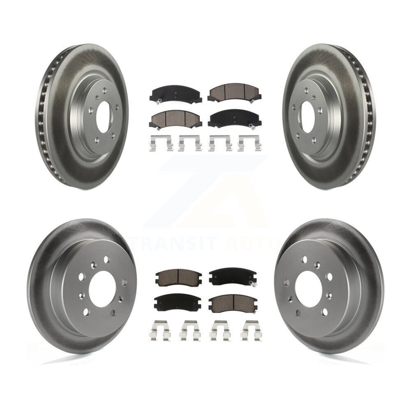 Transit Auto KGC-101022 Disc Brake Kit for 2008-2009 Buick Allure, Buick LaCrosse - Front and Rear