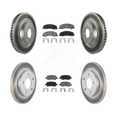 Transit Auto KGC-101024 Disc Brake Kit for 2012-2016 Chevrolet Impala Limited, Chevrolet Impala - Front and Rear