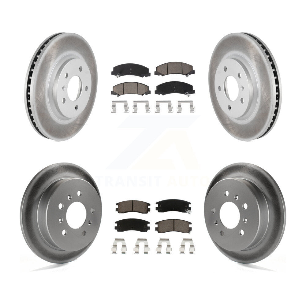Transit Auto KGC-101025 Disc Brake Kit for 2006-2010 Chevrolet Impala, Chevrolet Monte Carlo - Front and Rear