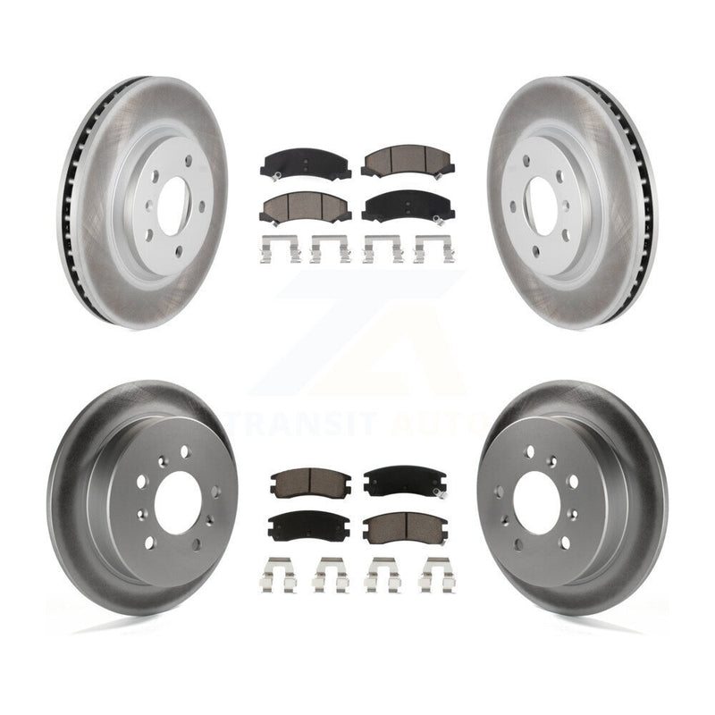 Transit Auto KGC-101025 Disc Brake Kit for 2006-2010 Chevrolet Impala, Chevrolet Monte Carlo - Front and Rear