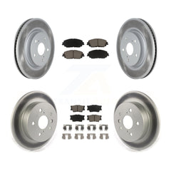 Transit Auto KGC-101026 Disc Brake Kit for 2018-2024 Toyota Camry - Front and Rear