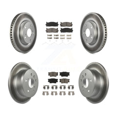 Transit Auto KGC-101031 Disc Brake Kit for 2012-2018 Lexus ES300h, Lexus ES350 and More - Front and Rear