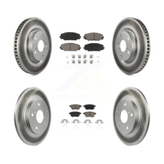 Transit Auto KGC-101034 Disc Brake Kit for 2009-2018 Toyota Corolla iM, Scion iM and More - Front and Rear