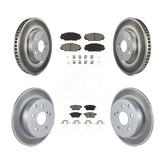 Transit Auto KGC-101036 Disc Brake Kit for 2010 Toyota Matrix - Front and Rear