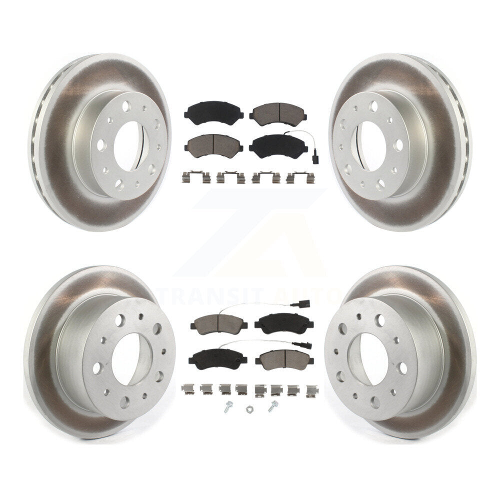 Transit Auto KGC-101038 Disc Brake Kit for 2014-2020 Ram ProMaster 1500, Ram ProMaster 2500, Ram ProMaster 3500 - Front and Rear