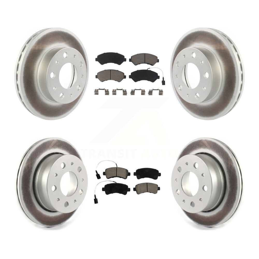 Transit Auto KGC-101039 Disc Brake Kit for 2014-2020 Ram ProMaster 1500, Ram ProMaster 2500, Ram ProMaster 3500 - Front and Rear