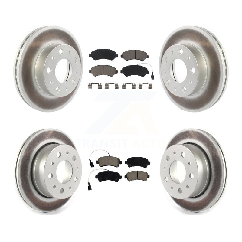 Transit Auto KGC-101039 Disc Brake Kit for 2014-2020 Ram ProMaster 1500, Ram ProMaster 2500, Ram ProMaster 3500 - Front and Rear