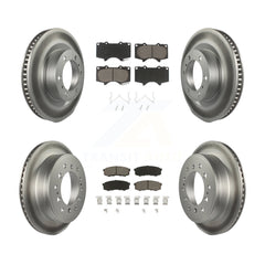 Transit Auto KGC-101040 Disc Brake Kit for 2010-2023 Lexus GX460, Toyota 4Runner - Front and Rear